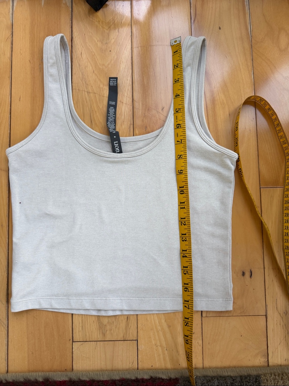 Vuori Sleeveless Tank Top in Beige - Picture 8 of 8